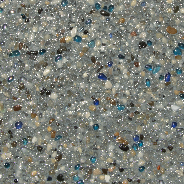 Poolscape Unlimited L3 Gemstone JFP Glass Blue Diamond