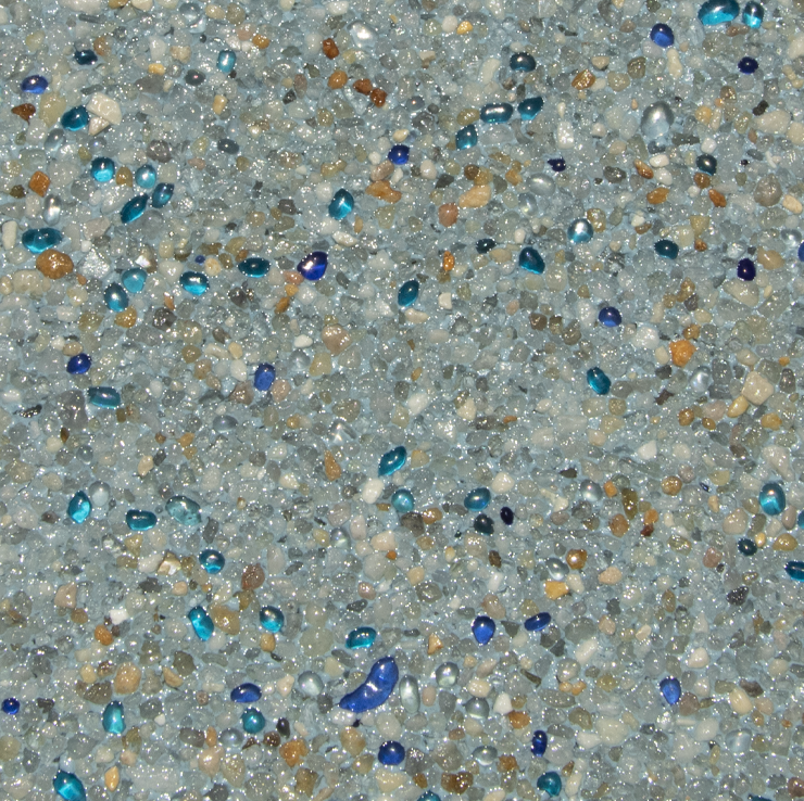 Poolscape Unlimited L3 Gemstone JFP Glass Crystal Blue